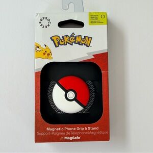 Red and White Poké Ball Phone Grip